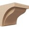 Ekena Millwork 9"W x 9"D x 9"H Wide Helena Rough Cedar Woodgrain TimberThane Corbel, Primed Tan CORUR09X09X09HELRCPR - alternate 1